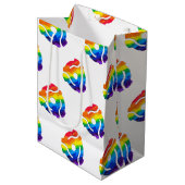 Sac Cadeau Moyen Vibran de l'adaptateur d'enregistrement SlipperyJo (Devant Angle)