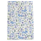 Sac Cadeau Moyen Vie marine Aquarelle moderne (Dos)