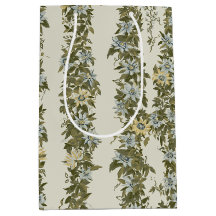 Vigne de Passiflore Blanche, Vert Olive