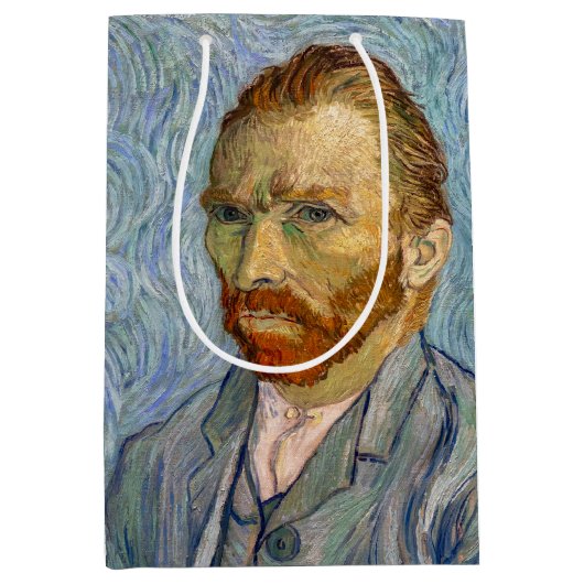 Sac Cadeau Moyen Vincent Van Gogh - Autoportrait (Devant)