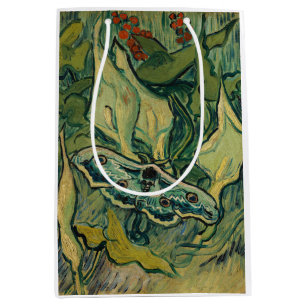 Sac Cadeau Moyen Vincent van Gogh - Grand Paon de nuit