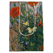 Sac Cadeau Moyen Vincent van Gogh - Papillons et papillons (Dos)