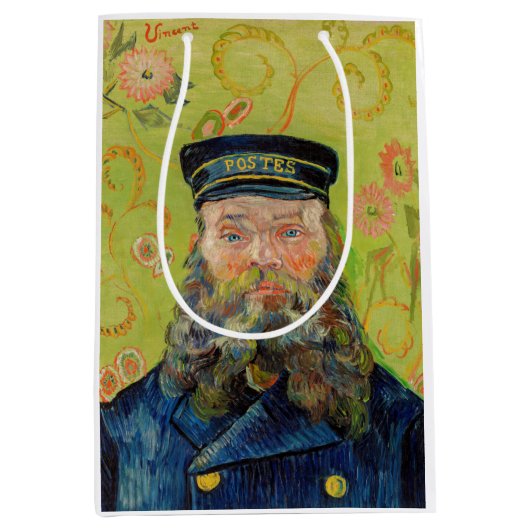 Sac Cadeau Moyen Vincent Van Gogh - Postman Joseph Roulin (Devant)