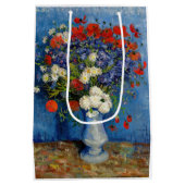 Sac Cadeau Moyen Vincent van Gogh - Vase avec Cornflowers & Poppies (Dos)