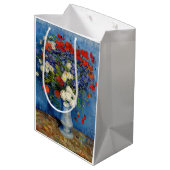 Sac Cadeau Moyen Vincent van Gogh - Vase avec Cornflowers & Poppies (Dos Angle)