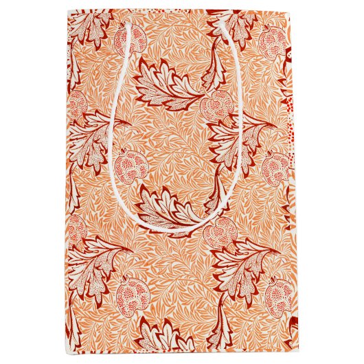 Sac Cadeau Moyen Vintage Christmas, William Morris (Devant)