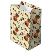 Sac Cadeau Moyen Viola Violon Musique Enseignant Musicien (Dos Angle)