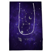 Sac Cadeau Moyen Virus pourpre zodiaque | Horoscope d'astrologie co (Dos)