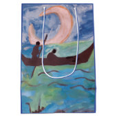 Sac Cadeau Moyen Voile au clair de lune (Dos)