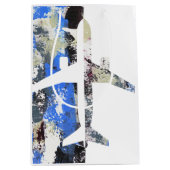 Sac Cadeau Moyen Vol Abstrait par Michael Moffa (Devant)