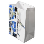 Sac Cadeau Moyen Vol Abstrait par Michael Moffa (Dos Angle)