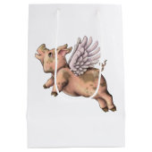 Sac Cadeau Moyen Voler des cochons (Dos)