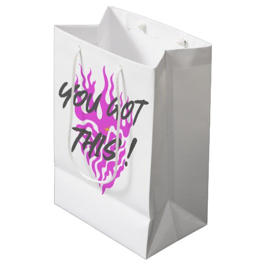 SAC CADEAU MOYEN VOUS AVEZ ÇA (Devant Angle)
