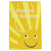 Sac Cadeau Moyen Vous êtes notre soleil (Devant)