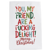 Sac Cadeau Moyen Vous êtes un délice de Noël (Devant)