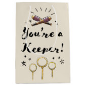 Sac Cadeau Moyen Vous êtes un gardien (Devant)