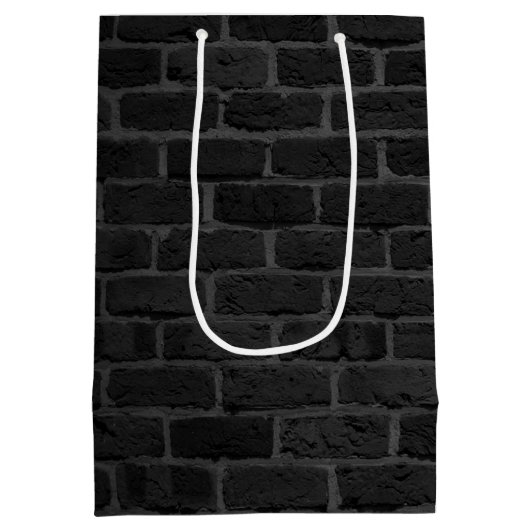 Sac Cadeau Moyen Vous Fille Lumineuse Connexion sur le mur de briqu (Dos)