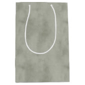 Sac Cadeau Moyen Warm Olive Green Christmas (Devant)