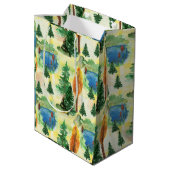 Sac Cadeau Moyen Watercolor (Dos Angle)