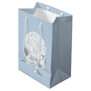 Sac Cadeau Moyen Where The Wild Things Are Moon & Stars