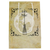 Sac Cadeau Moyen Whimsical Witchy Full Moon (Dos)