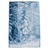 Sac Cadeau Moyen Whispers d'hiver (Dos)