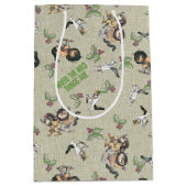 Sac Cadeau Moyen Wild Rumpus Motif de vacances (Devant)