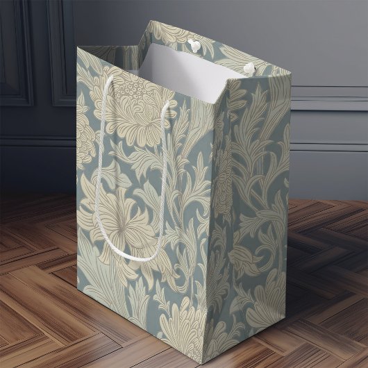 Sac Cadeau Moyen William Morris Chrysanthemum Motif