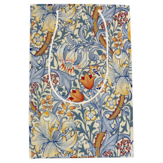 Sac Cadeau Moyen William Morris Gold Lily Victorian Wallpaper
