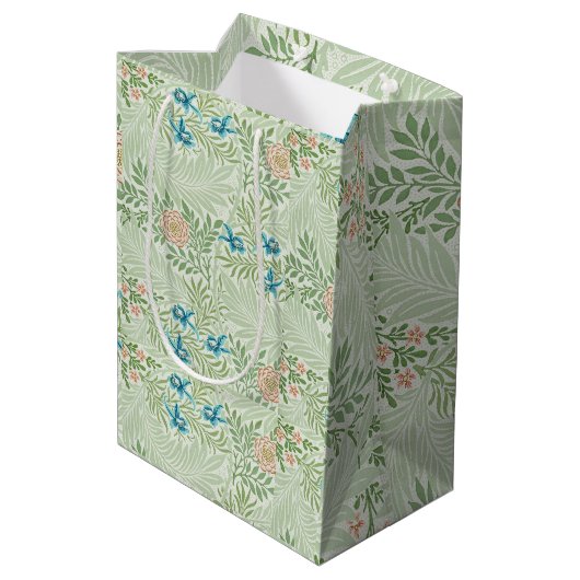 Sac Cadeau Moyen William Morris Larkspur (Dos Angle)