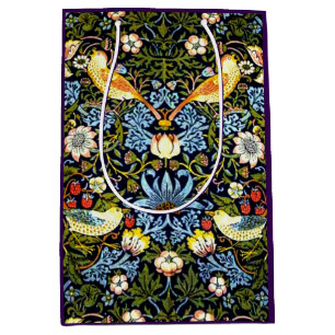 Sac Cadeau Moyen William Morris - Voleur de fraises