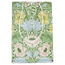Wm Morris Myrtle Floral Art Nouveau Lumineux