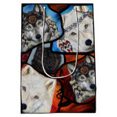 SAC CADEAU MOYEN WOLF ART (Dos)