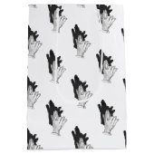 Sac Cadeau Moyen Wolf Silhouette (Dos)