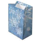 Sac Cadeau Moyen Wonderful Christmas Snow (Dos Angle)