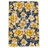 Sac Cadeau Moyen Yellow Spring Daffodils (Devant)