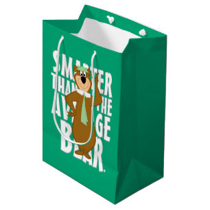 Sac Cadeau Moyen Yogi "Plus Intelligent Que L'Ours Moyen"