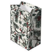 Sac Cadeau Moyen Yule, Pagan, Nordic, Solstice, Hiver, Noël (Dos Angle)