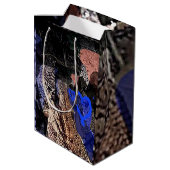 Sac Cadeau Moyen Zebra tail butterfly (Dos Angle)