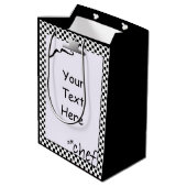 Sac Cadeau Moyen Zee Chef français MGB (Dos Angle)