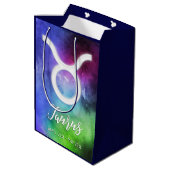Sac Cadeau Moyen Zodiac : Dates du Taurus (Dos Angle)
