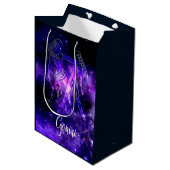 Sac Cadeau Moyen Zodiac : Gemini (Devant Angle)