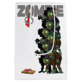 Sac Cadeau Moyen zombies (Dos)
