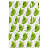 Sac cadeau multiple Citron Citrus moyen (Dos)