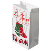 Sac cadeau Noël (Dos Angle)