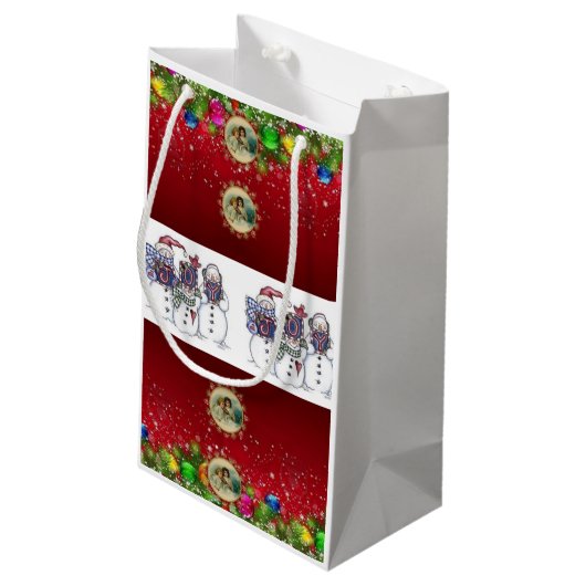 Sac cadeau Noël (Dos Angle)