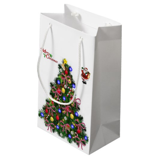 Sac cadeau Noël (Dos Angle)