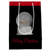 Sac cadeau Noël Globe de neige (Dos)