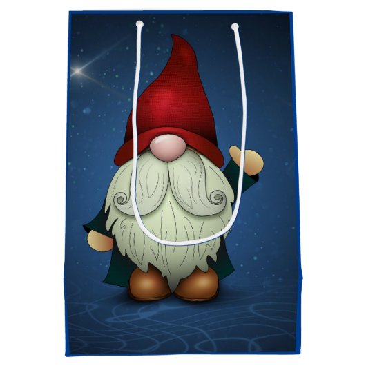 Sac cadeau Noël Gnome (Dos)