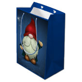 Sac cadeau Noël Gnome (Dos Angle)